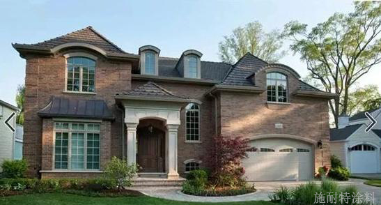 現(xiàn)代農村小別墅實景圖